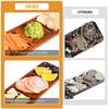 Charcuterie Boards Acacia Wooden Serving Plate Sturdy Food Serving Utensils Beautiful Wooden Divided Tray For Birthday Wedding