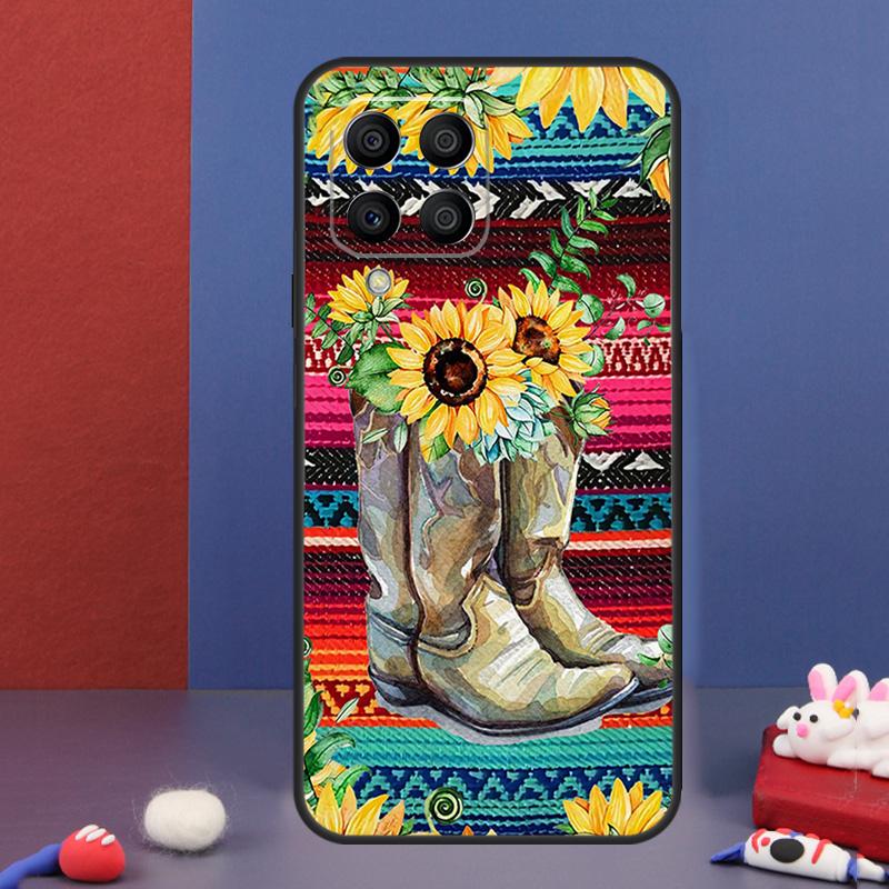 girly Forest Witch Cowgirl Rodeo Case For Samsung Galaxy M32 M52 M12 M16 M14 M54 M13 M33 M53 M56 M36 M31 M11 M35 M55 M15 M06