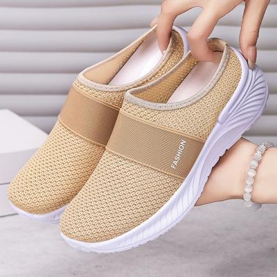 Shoes Women's Summer Casual Shoes Are Breathable and Not Stuffy, Mesh Shoes, One Foot and a Half Slippers, Soft Soles Are Not Tired, Lazy Shoes