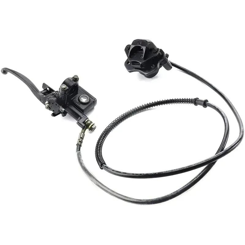 Left Hydraulic Brake Master Cylinder Caliper Fit for Compatible 50cc 110cc 125cc 150cc 200cc 250cc Taotao Sunl ATV Quad