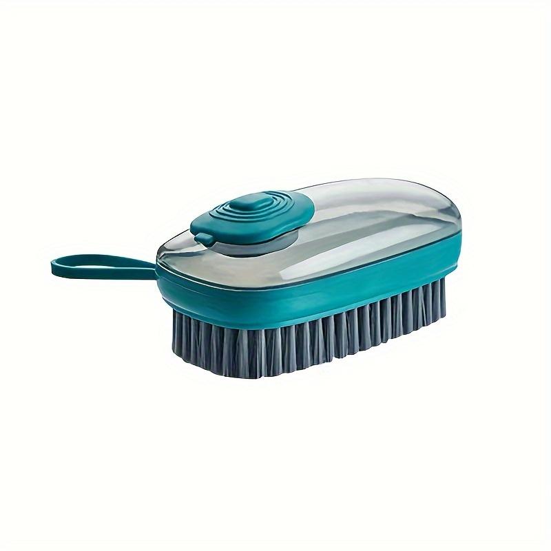1pc Multifunctional Liquid Cleaning Brush, Cleaning Tool Soft Hair Cleaning Brush,Clothes, Hats,Shoes Brush, Automatic Liquid Addition Cleaning