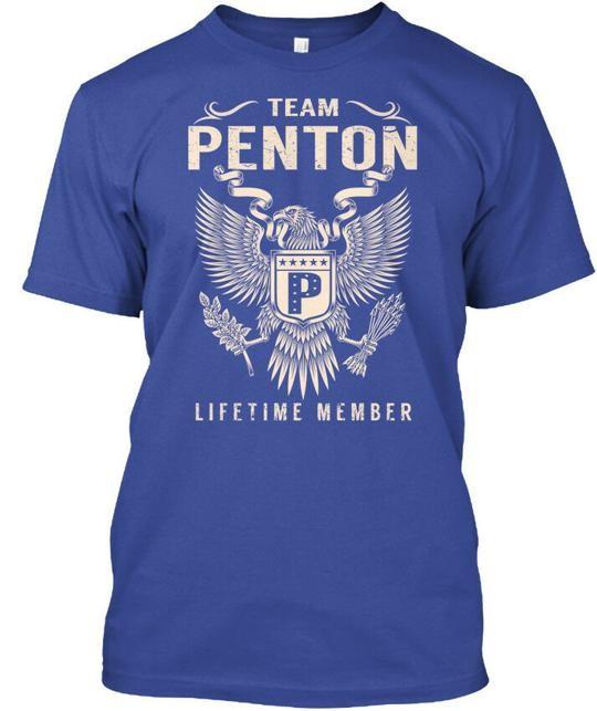 

Team Penton Lifetime Member - P Tee T-Shirt Made in the USA Size S to 5XL M