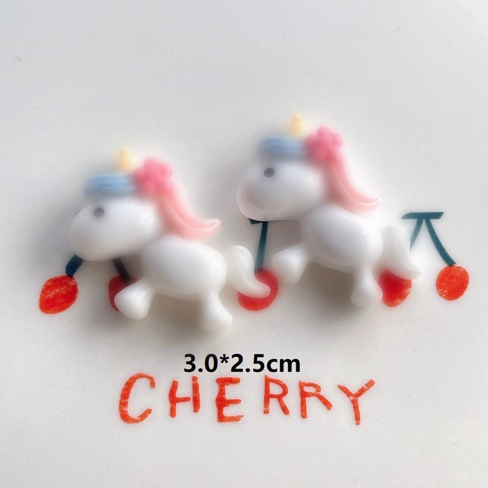 Diy Making Jewelry Cartoon Rainbow Unicorn Flower Resin Components For Cream Glue Phone Cases Headbands Water Cups Orna Shoe