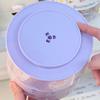 Cute Rotating Pen Holder Desktop Drawer Stationery Box Case School Office Desk Kawaii Stationery Storage Box Organizer Stickers