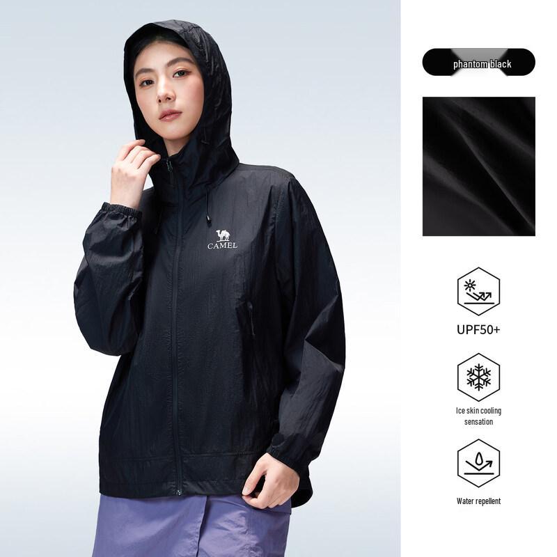CAMEL Unisex Hooded UV Protection Outdoor Jacket