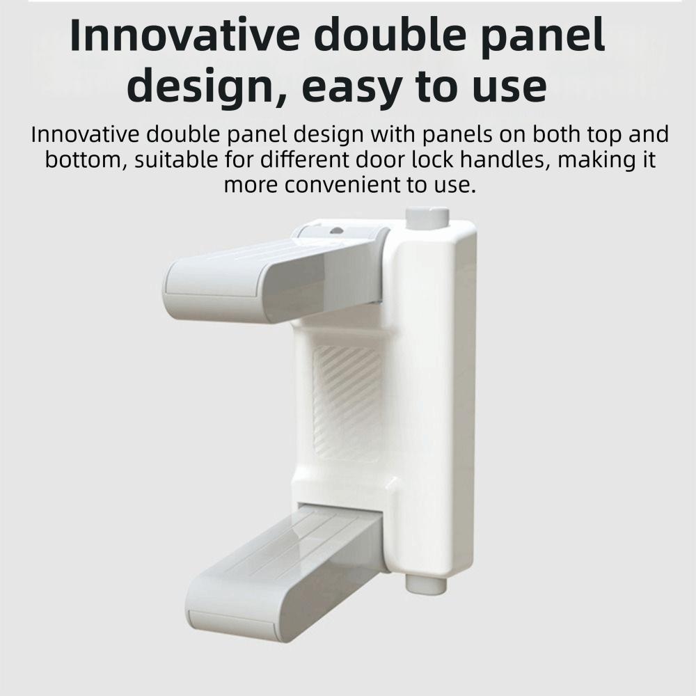 ABS Child Safety Door Handle Lock No Tools Needed Door Lever Lock  Baby Proofing Doors