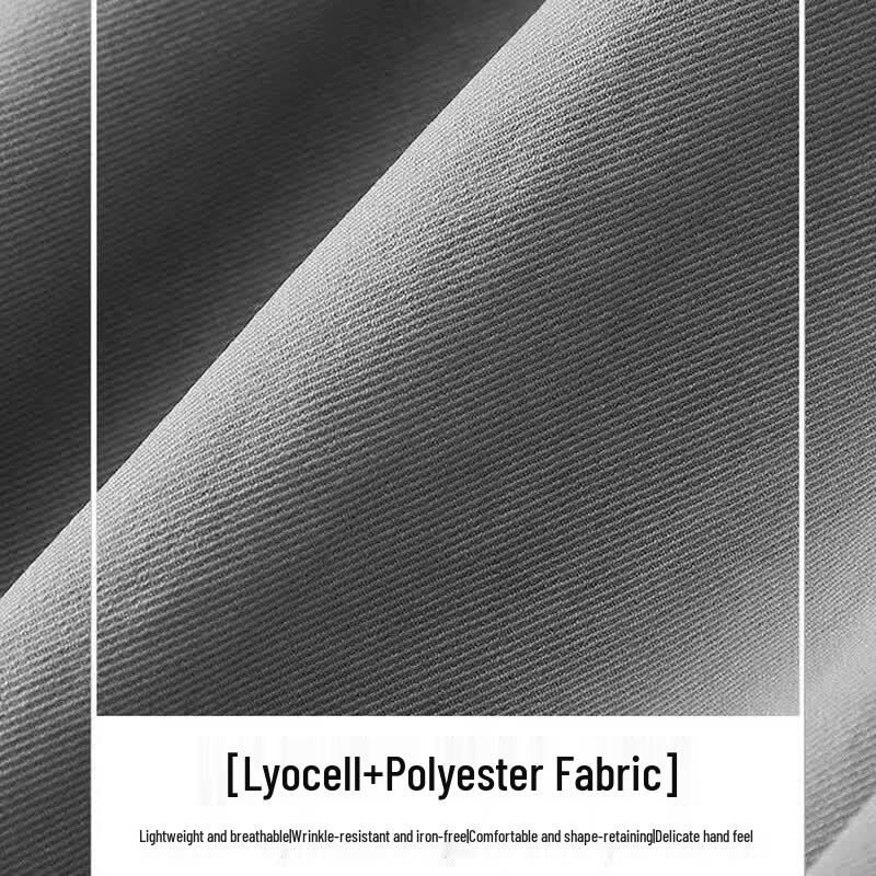 Men's Tencel Lyocell Slim Fit Casual Pants