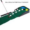 Children Portable Oudtoor Indoor 3 Golf Holes Golfing Practice Green Putting Mat Club Balls Kit