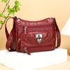 Women's PU Bag Fashion Shoulder Multi-compartment Crossbody Bag
