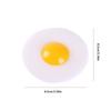 Funky Egg Splat Ball Squishy Toys Stress Relief Eggs Yolk Balls Squishies Fun Toy for Children Fried Egg Squeezing Fidget Toys