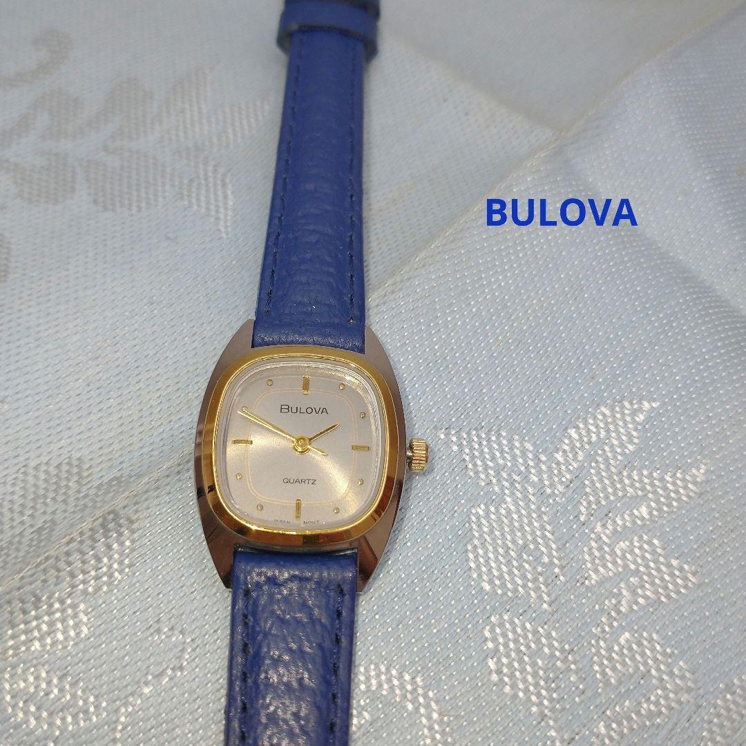 Used BULOVA Bulova quartz watch [operating item]