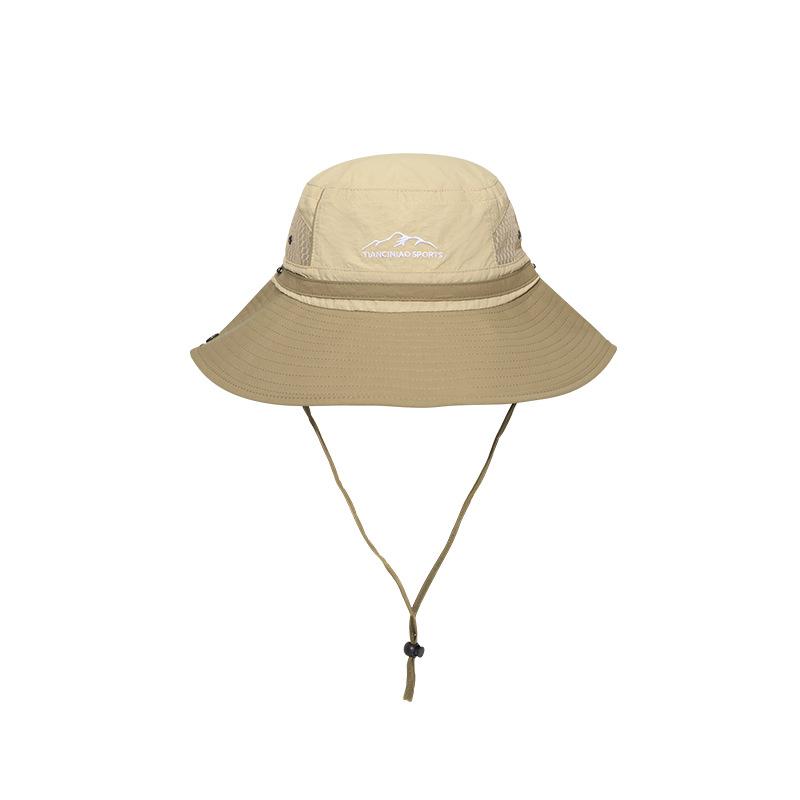 New Bucket Hat Women Sunscreen Breathable Summer Thin Quick-drying Waterproof Mountaineering Hat Cycling Camping Sun Hat Green