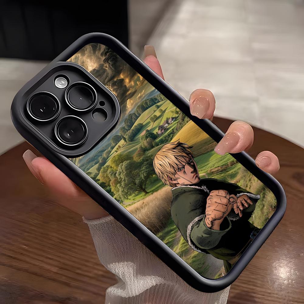 Vinland Saga Anime Phone Case For IPhone 17 Pro Max 15 Pro 16 14 Plus 12 13 Mini 11 Pro Shockproof Soft Cover