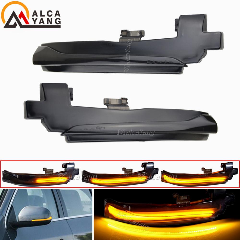 Für Volvo V40 CC II V60 S60 2011-2018 S80 V70 III LED Dynamischer Blinker Seitenspiegel Sequentieller Blinker Indicator Lampe