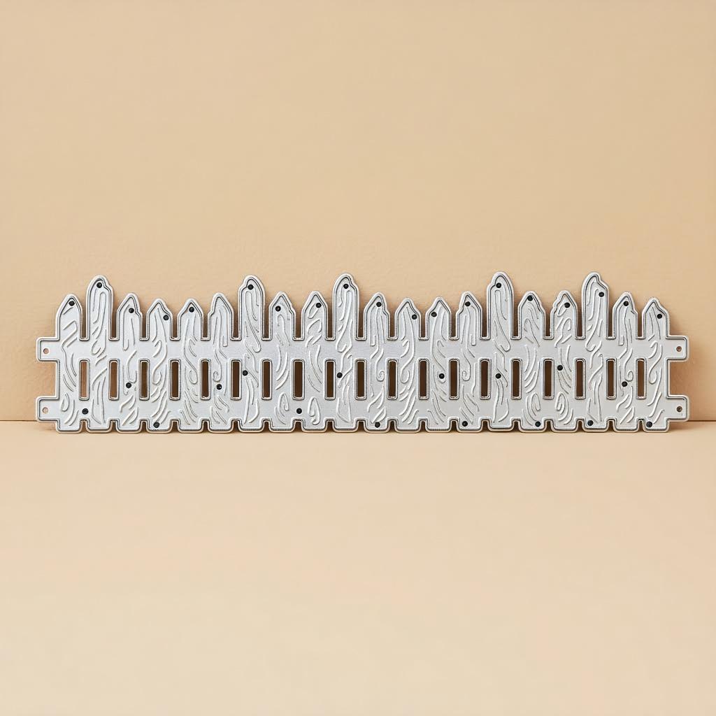 Fence Metal Cutting Dies Stencils Scrapbooking Embossing DIY Crafts Paper Cards Album Decor Metal Dies Cut