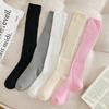 Leg Stockings - Children's High-waisted Spring-autumn Long Stockings with Thick Pile and Anti-bacterial, Moisture-absorbing Properties
