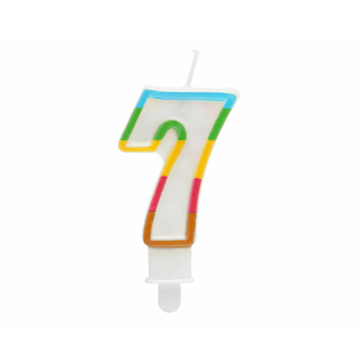 

Свеча номер 7 TU прозрачный