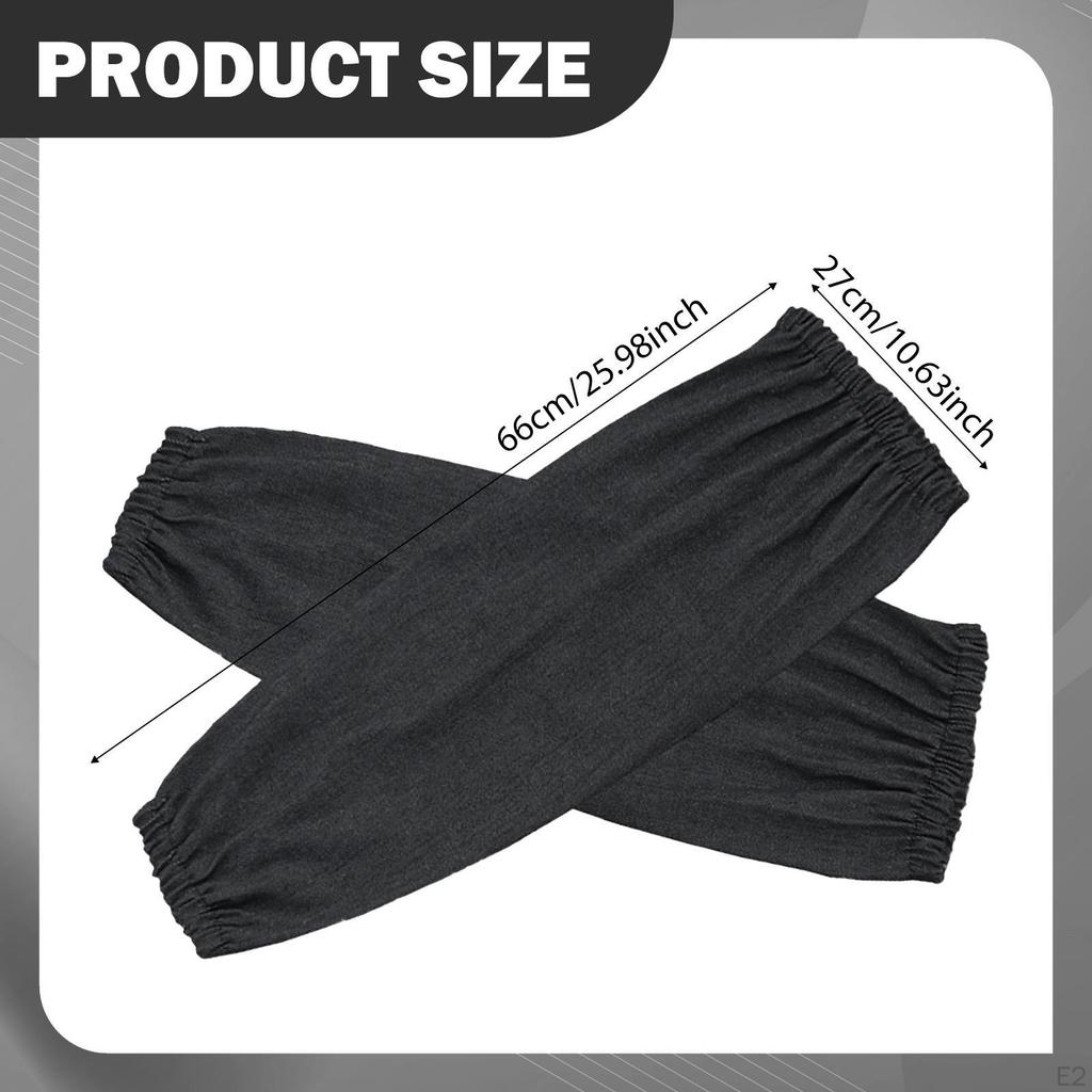 2Pcs Welding Work Sleeves for Legs,Leg Protectors Denim Guards Mowing Fireplace Smelting Outdoor