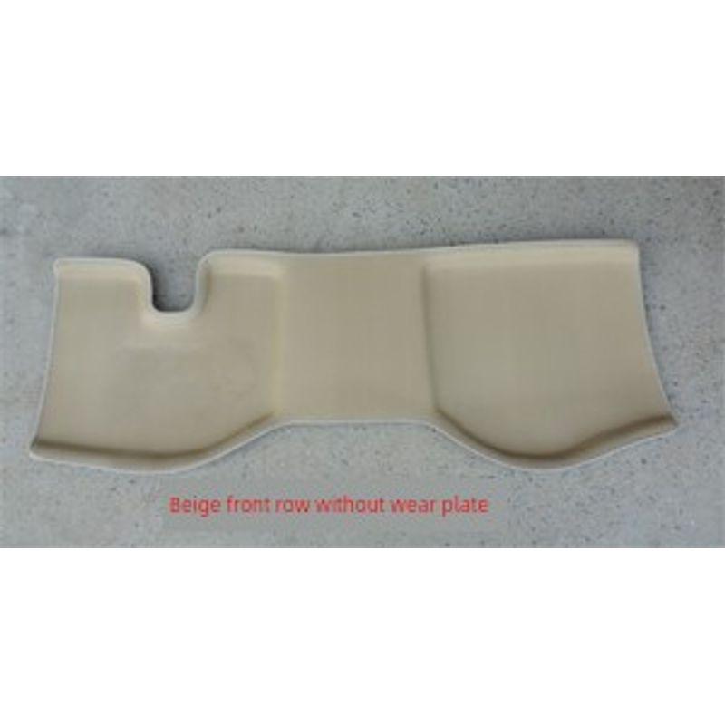 Golden Cup Sea Lion Front Seat Mats, Foton View Express, Golden Dragon, Golden Glory, Golden Travel, Sea Lion Car Mats, Golden Cup Sea Lion Beige front row without wear plate