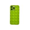 Solid Color Three-dimensional Grid Is Suitable for Apple 17 Anti-drop Mobile Phone Case iPhone16PROMAX Lens All-inclusive Protective Case.