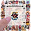 35pcs-50pcs Adventure Adventure Stickers Playful Skull Teacher Reward Stickers Stationery Stickers For Guitar Laptop Helmet