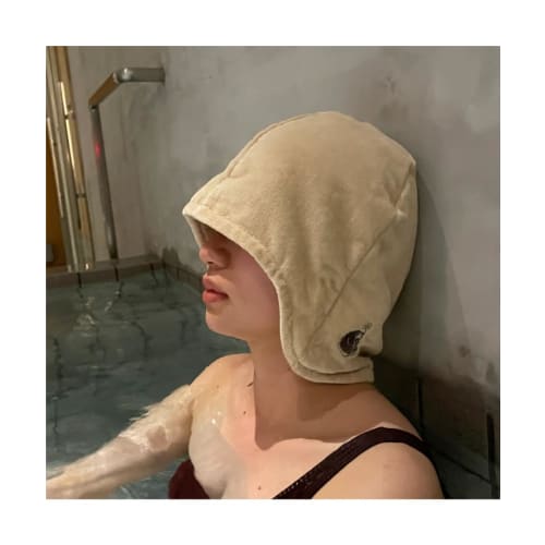 Relax Meditation Sauna Hat (Made in Imabari) Sauna Black