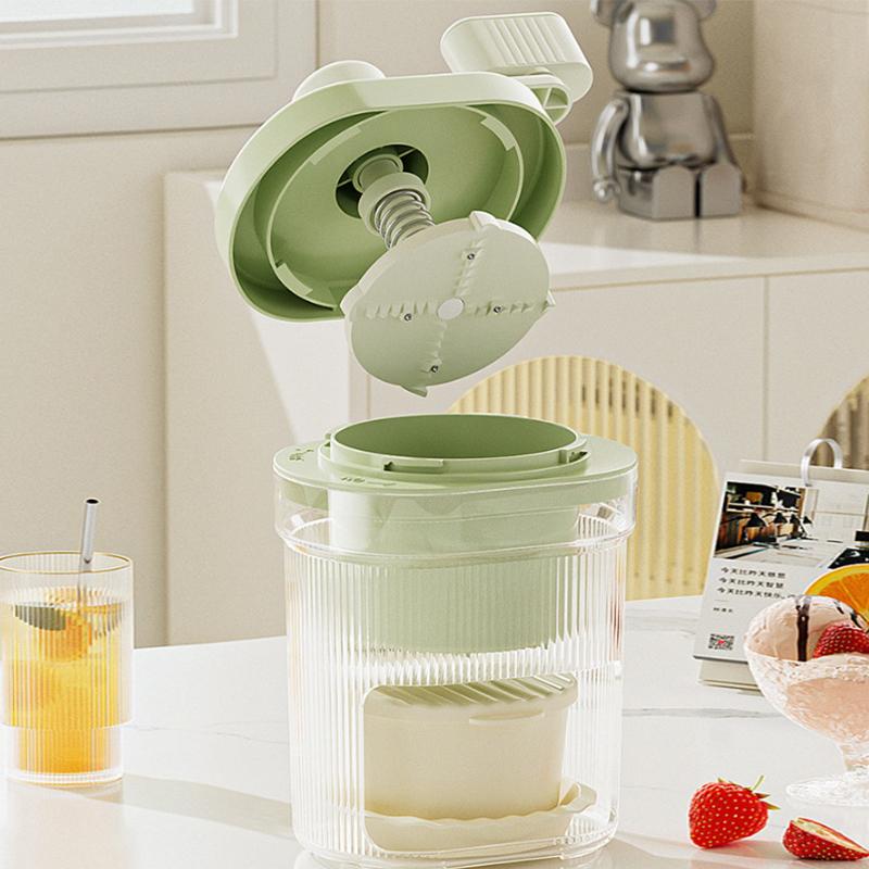 Shaved Ice Machine Small Manual Ice Crusher Home Hand-Cranked Machine Making Smoothie Machine Suitable For Outdoor Camping