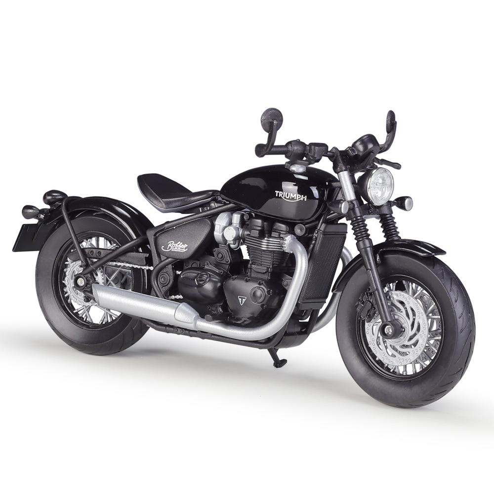 

Welly 1/12 Triumph Bonneville Bobber Сплав Гоночный Мотоцикл Модель Литой Металл Уличный Мотоцикл Модель Симуляция Детская Игрушка Подарок чёрный