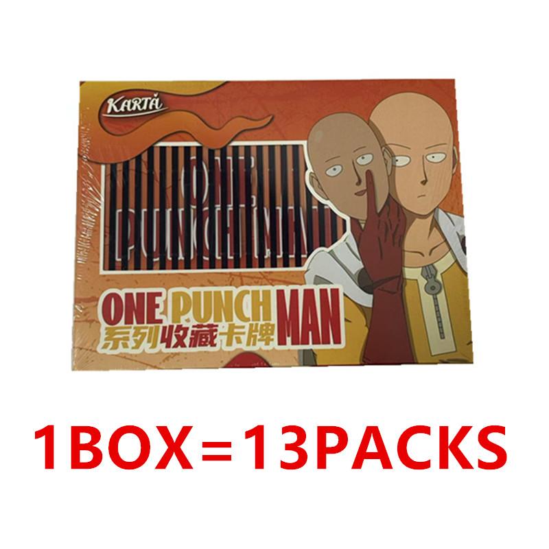 KATA One Punch Man Card Namebook Serious Version SJF Saitama Genos Anime Battle Collection Cards Kids Birthday Gifts
