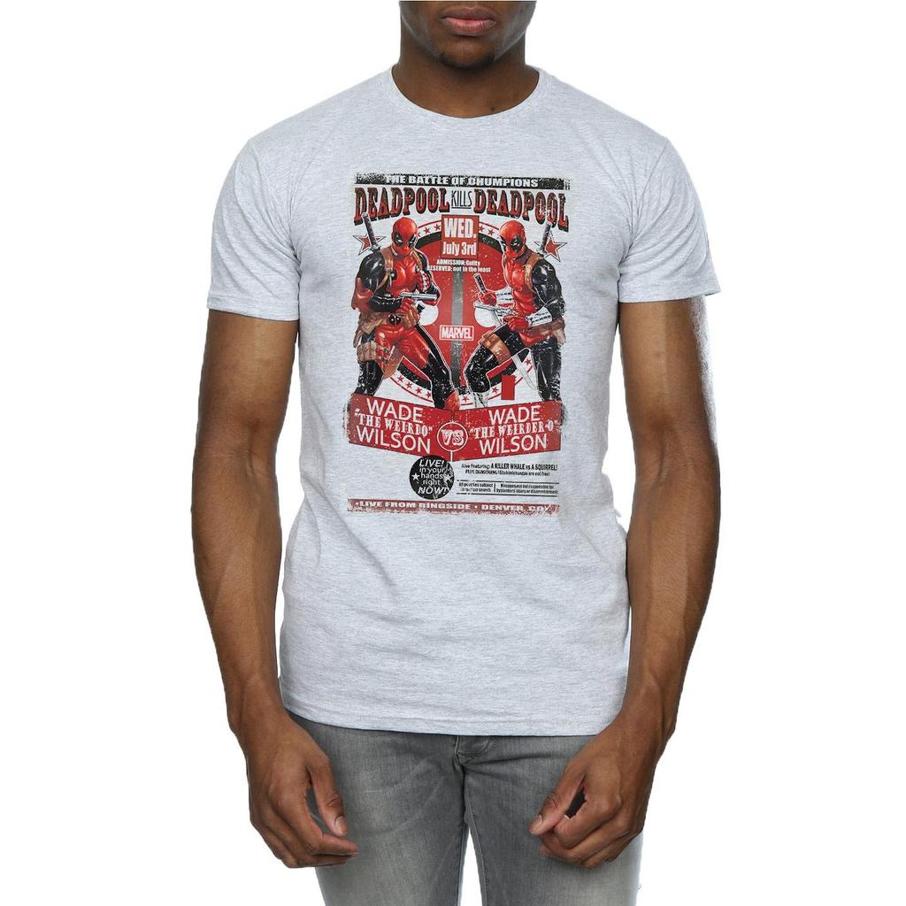 Marvel Mens Deadpool Kills Deadpool T-Shirt