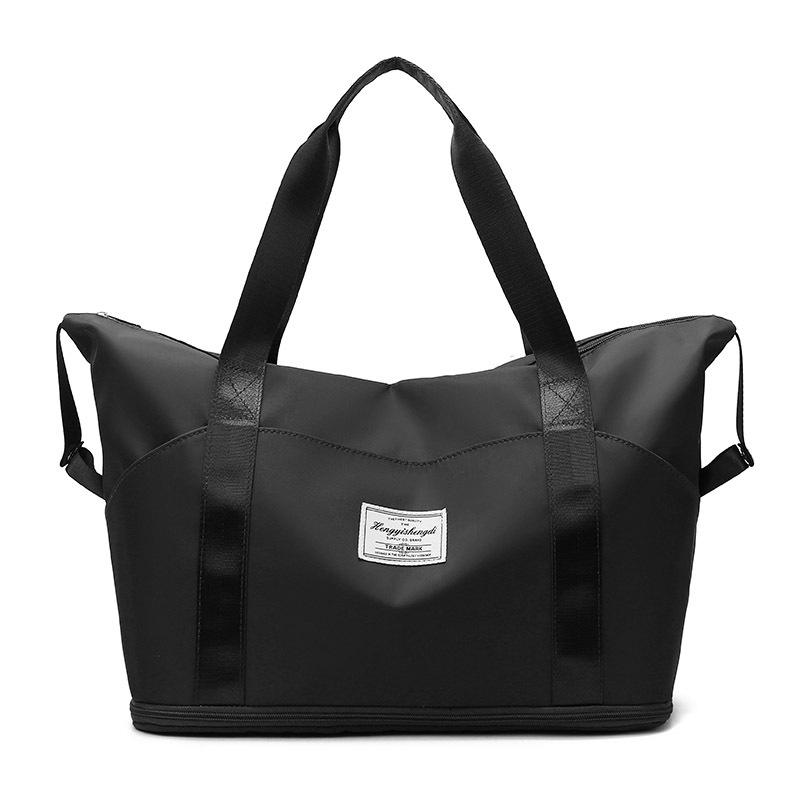 

Travel Bag Expandable Ultra-large Capacity Fitness Bag Lightweight and Simple Style for Men and Women Universal Business Travel Bag