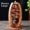 Ceramic Waterfall Backflow Incense Burner Creative Incense Sandalwood Tower Incense Home Decoration Gift Incense