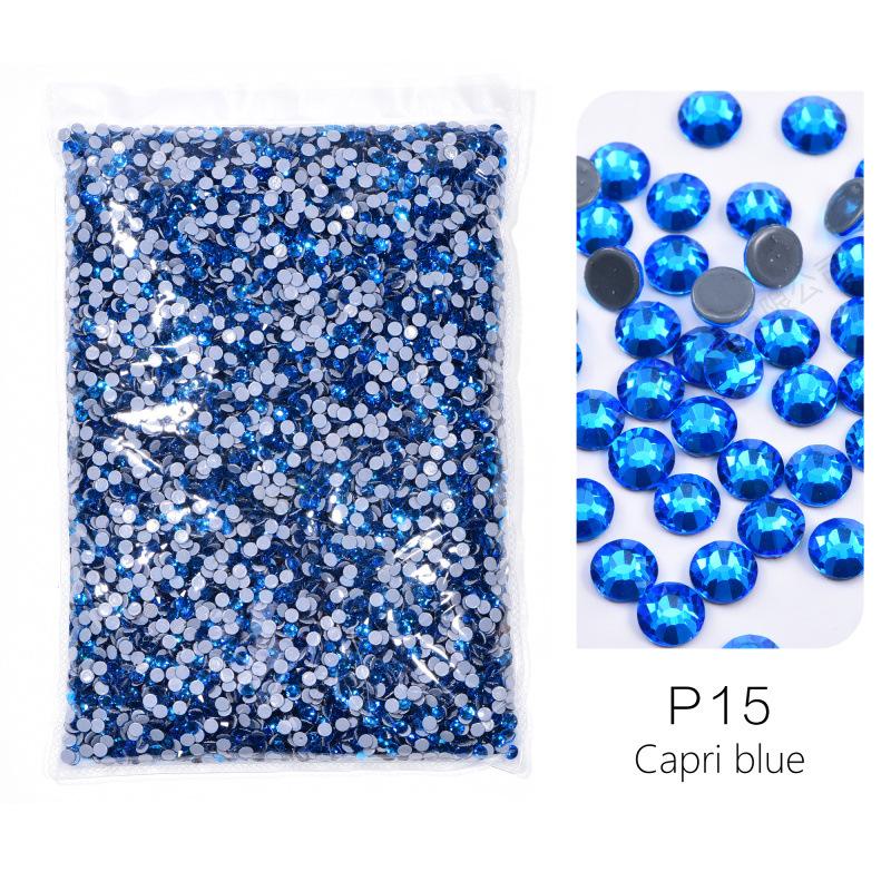 Large Packaging Uniform Glass Imitation Austrian Hot Diamond, Hot Melt Adhesive Bottom Diy Clothing Shoes And Hats Jewelry Rhinestone