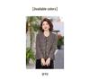 Luxury Style Short Casual Jacket for Women Aged 40-60