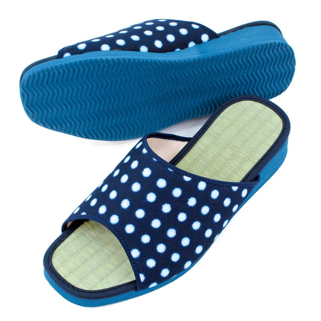 Takeharu Tatami Made In Large Indoor Tatami Rush Mameshibori XXL Men's Slippers, Japan, 3L, Size, Sandals, Mat, Grass, (600)