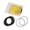16mm-34mm Watch O Ring Rubber Gasket Watch Back Sealing Rubber Spare Parts (0.5mm 0.6mm)
