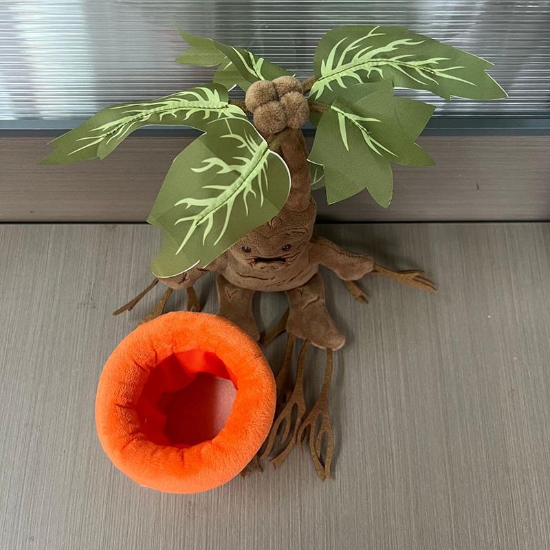 Musical Doll Mandrake Plush Toy Cartoon Soft Stuffed Anime Plush Doll For Christmas Gift Home Decoration Fans Collect Gift