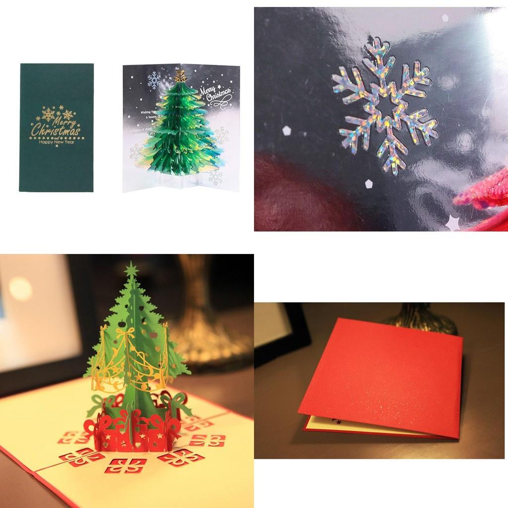 Entzückende 3D-Pop-Up-Weihnachtskarte für Kindergeschenke und fröhliche Feiertage