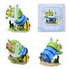 New Anime Toy Story Dive Navy Swimming Circle Alien Action Figure Collection Desktop Model Decoration Birthday Present