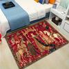 VIKAMA French Country-Style Patterned Rug Soft And Comfortable Office Chair Rug Living Room & Bedroom Decorative Rug Home Decor