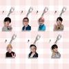 BTS-Mitglieder-Schlüsselanhänger, K-Pop-Solos-Foto-Schlüsselanhänger, süßer Idol-Porträt-Taschenanhänger für ARMY-Fans