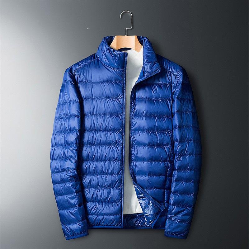 2024 Herren Stehkragen Leichte Warme Daunenjacke - Herbst Winter Freizeit Paarkleidung