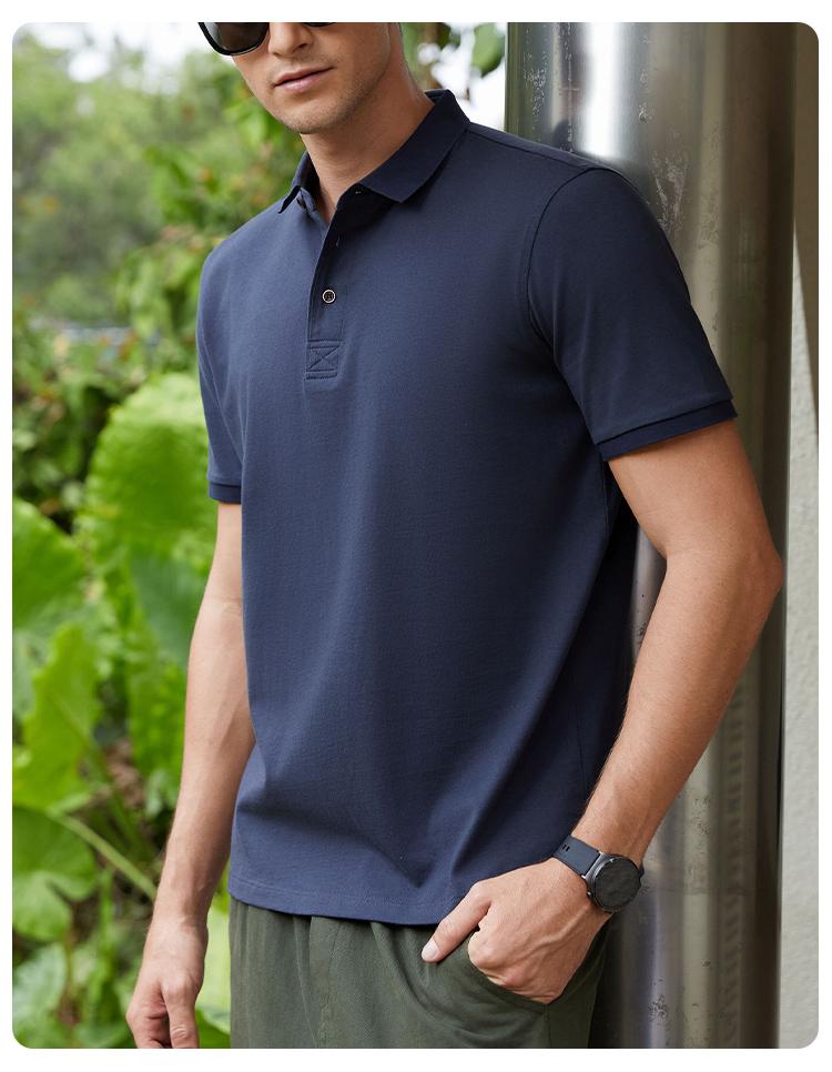 Summer Men's Short-Sleeved Polo Shirt