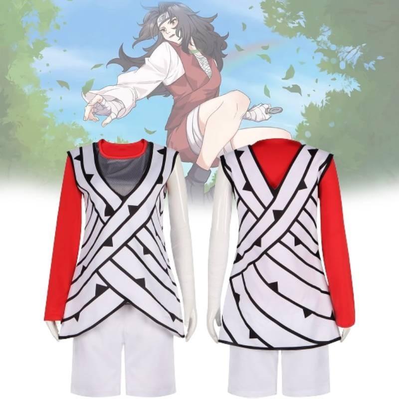Stylish Naruto Cosplay Outfit For Women In Evening Red Ideal For Stage Performances