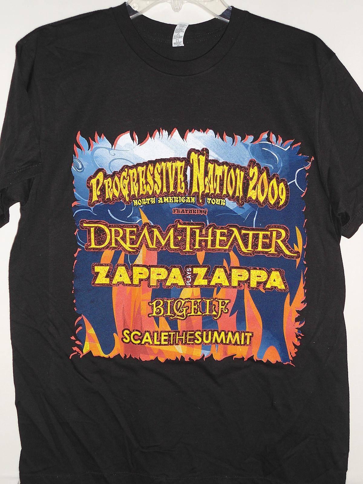 DREAM THEATER OFFICIAL PROGRESSIVE NATION TOUR BAND CONCERT MUSIC T- MEDIUM Unisex T-Shirt XXXL