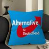 AFD Alternative Ger Germany Flag Pillow Anime Pillow Sofa Bed Head Pillow Cover Cushion Cover 45x45 cm Fashion