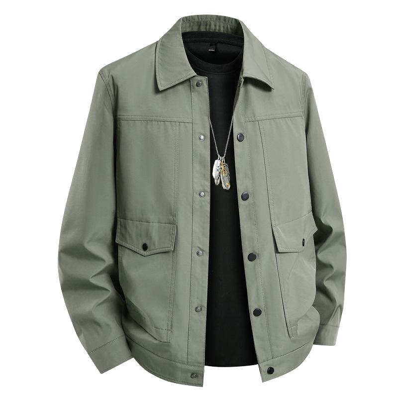 Spring Men's High-End Slim Fit Workwear Jacket
