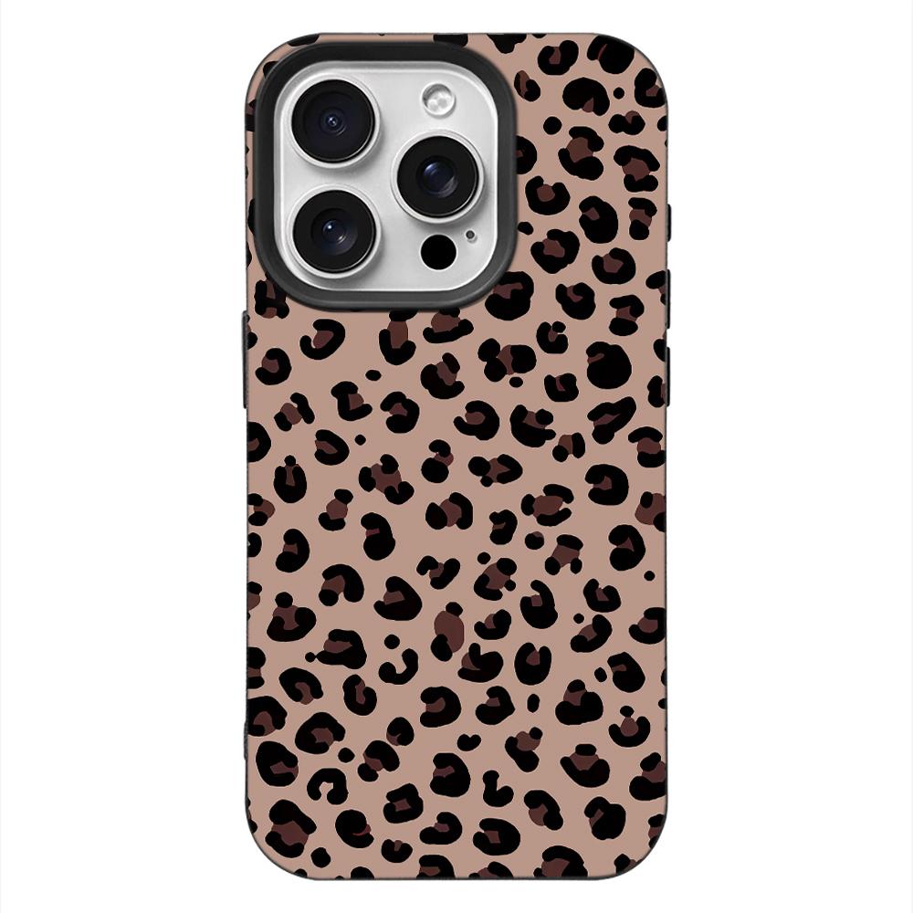 Sexy Leopard Print Phone Case For IPhone 17 16 15 Plus 11 13 12 14 Pro Max 16e 17 Air Soft Transparent Cover Cases Coque