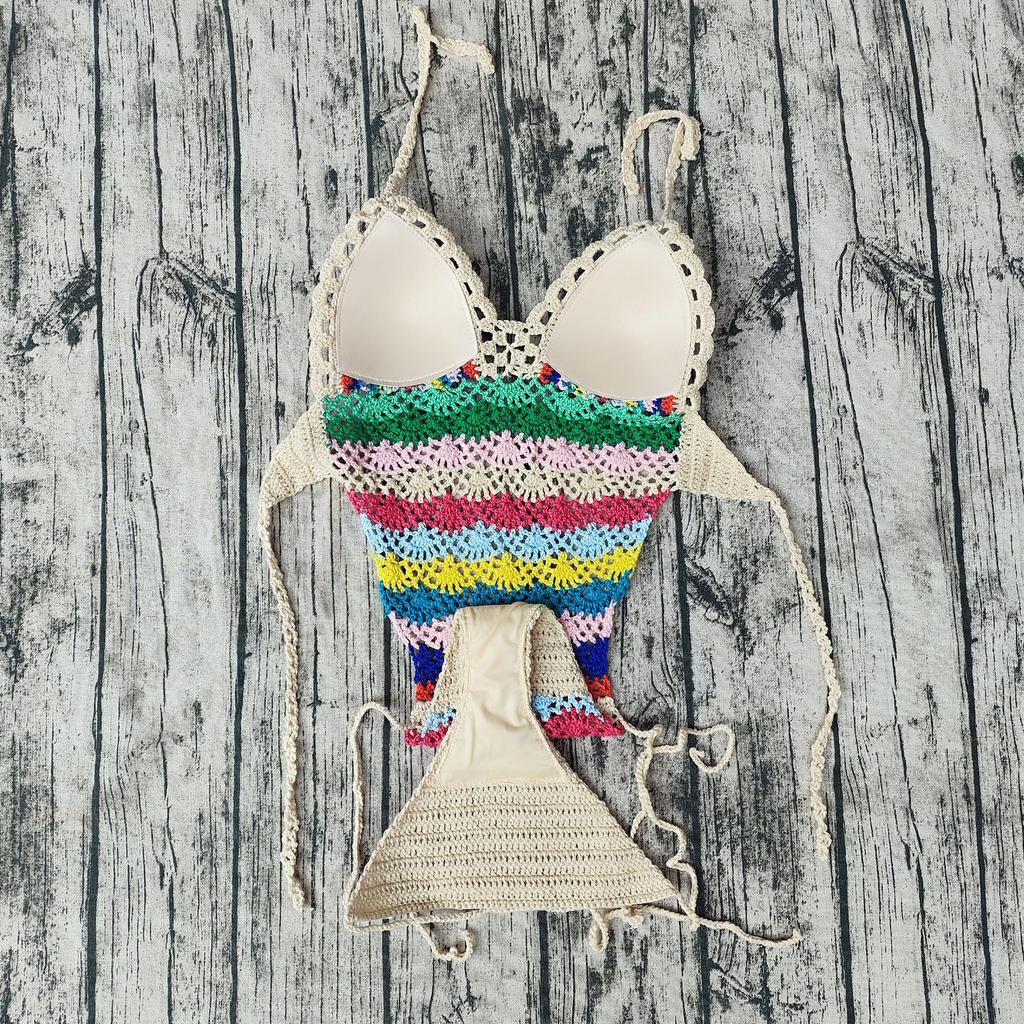 Handmade Crochet One-piece Swimsuit Monokini