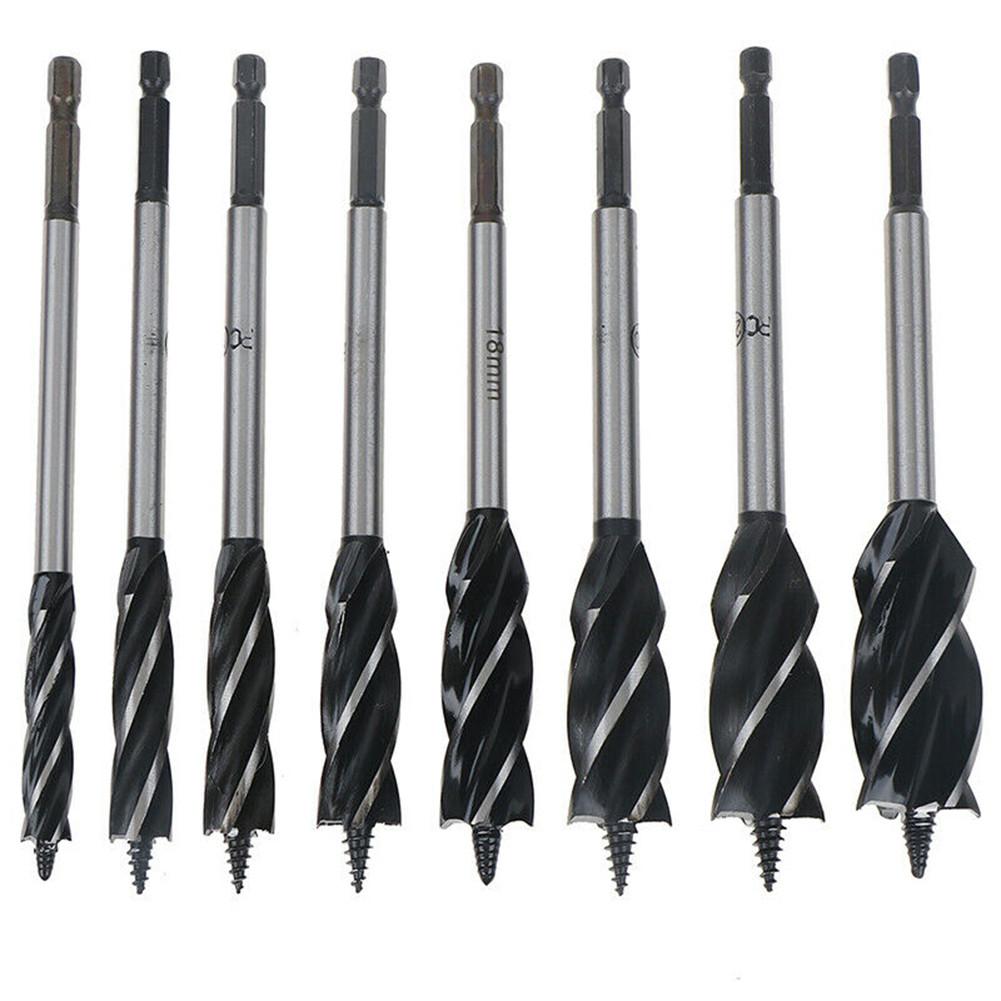 Vysoce kvalitní sada vrtáků 1ks Tesařský vrták Rychlý řez 1/4" 10-25 mm